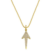 Diamond Arrow Necklace-Dana Lyn