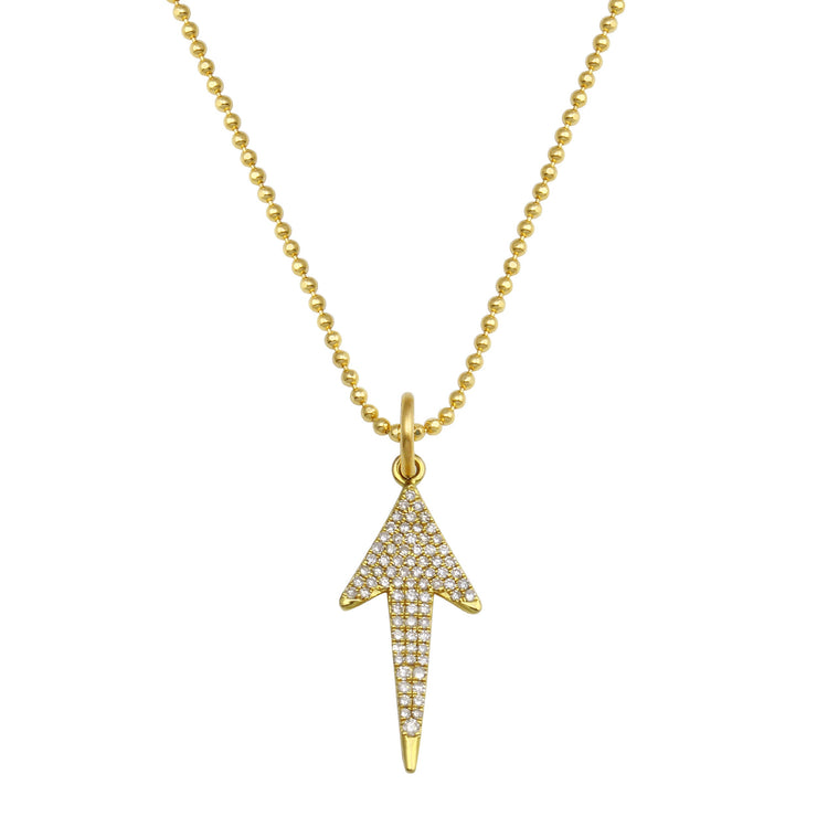 Diamond Arrow Necklace-Dana Lyn