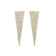 Pavé Diamond Spike Earrings-Dana Lyn